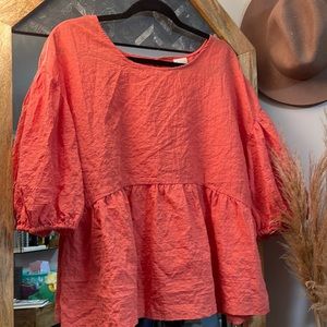 A New Day Oversized Puff Sleeve Blouse